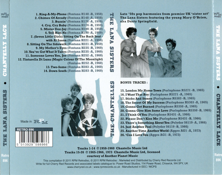 Chantelly Lace RPM Records